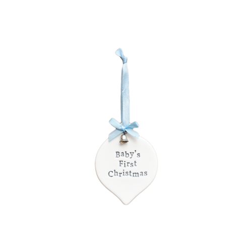 (Pink) Baby's First Christmas - Christmas Decoration