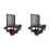 2X Microphone Shock Mount with Microphone Filter Windscreen Reduce Noise Anti Vibration Screen Stable Easy Install,Red 1