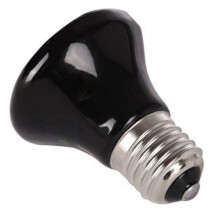 2X Hot 25W E27 Pet Heating Lamp Black Infrared Ceramic Emitter Heat Light Bulb Pet Brooder Reptile Lamp 220-230V