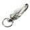 50 Pcs D Swivel Trigger Clips Hooks Metal Key Ring Lobster Clasps 2