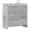 VidaXL vidaXL Sideboard Concrete Grey 75 x 33 x 80 cm Engineered Wood 2