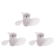 3X Boat Propeller 6G1-45943-00-El 8 1/2 X 7 1/2 for Outboard Engine 6-8Hp Aluminum Alloy 3 Blades