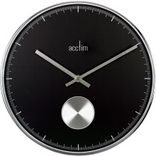 Acctim Stanmore Chrome Pendulum Wall Clock