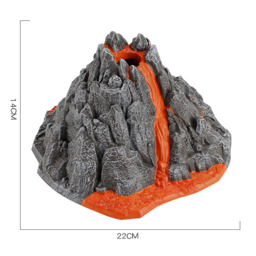 Προσομοίωση παιδικών παιχνιδιών με μοντέλο ηφαιστειακής έκρηξης LED PVC γ 2