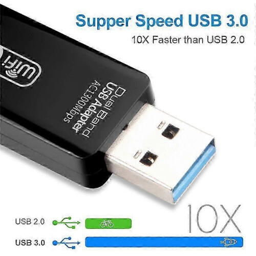 Προσαρμογέας USB Wifi Προσαρμογέας USB Wifi 5Ghz Προσαρμογέας Wifi AC1300Mbps Προσαρμογ 2