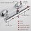 Θερμοστατική βαλβίδα ντους Grohe Starlight Chrome με τεχνολογία TurboStat 5