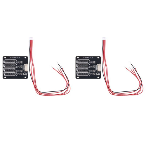 2X Lifepo4 Lithium Iron Phosphate Battery Passive Balance Board Passive Equalizer Balancing Plate (1-4S )