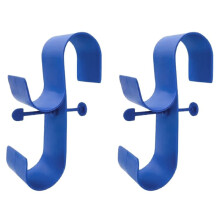 Adjustable Above Ground Pool Pole Hanger Pool Pole Hook for Telescopic Poles Skimmers Leaf Rakes