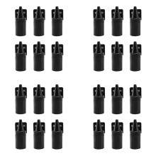 24Pcs Deer Alert for Vehicles Avoids Deer Collisions Car Deer Warning Black Ultrasonic Wildlife Warning
