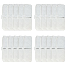 Cat Water Dispenser Filter 20 Packs of Replaceable Filters, Suitable for 2 Liters CLEEBOURG Upgraded Water Dispenser