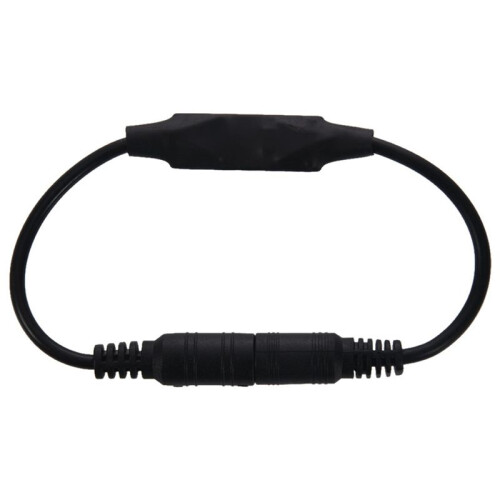 6X Low-Profile Inline Controller  3 Key Dimmer  for LED Strip Light Black 1