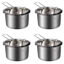 4X Chocolate Melting Pot (304 Stainless Steel) 400Ml Double Boiler Butter