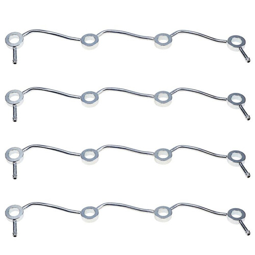 4X Engine Fuel Overflow Pipe 16271-42502 for  V1505 V1305