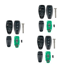 3X Car Remote Key 3 Buttons Fit for Focus C-Max Mondeo Fiesta B-Max 433Mhz