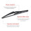2X Rear Windshield Wiper Arm Set - Back Windshield Wiper Arm Blade Set for  Rogue,Pathfinder 2013-2018 28780-3JA0A 3