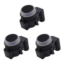 3X Car Bumper Parking Sensor Parking Sensor Parking Assist Sensor for Model S X 1048473-01-A 0263033324 Black