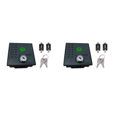 2X DSE701AS Generator-Controller, Automatisches Startmodul mit SchlüSseln, Generator-Bedienfeld, Selbststartendes ZubehöR
