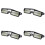 4X Rechargeable Active Shutter 3D Glasses for     ALL DLP Projector 1