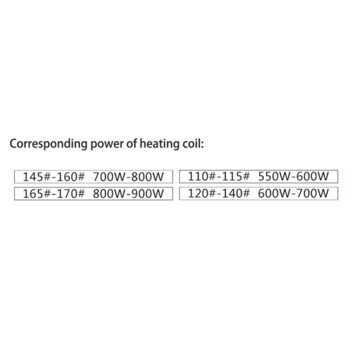 2X Thin Band Heater Elements for Household Electrical Appliances Kettle Heating Ring 170mm 2