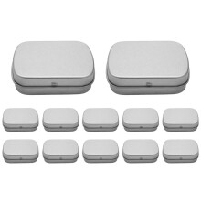 Metal Containers-36 Pack Metal Tin Box  Portable Box Containers for Drawing Pin, Bead Earring Jewelry Storage