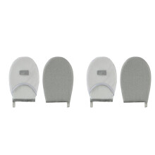 2X Garment Steamer Ironing Gloves,Standing Ironing Machine,Handheld Garment Steam Engine Board Gray