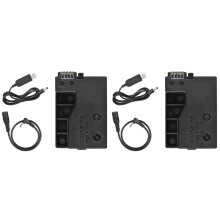 2X DR-E8 Dummy Battery with Power Bank USB Adapter Cable Replacement for LP-E8 for 550D 600D 650D 700D DSLR