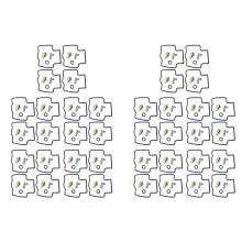 40X for ZXR400L ZXR ZX 400 ZX400 L ZZR600D ZZR ZX 600 ZX600 D E ZX400L Motorcycle Carburetor Repair Kit