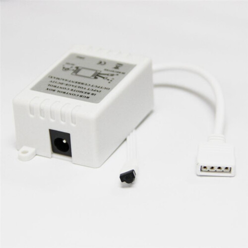 3X LED RGB Controller Control IR FB 24 Keys White 12V