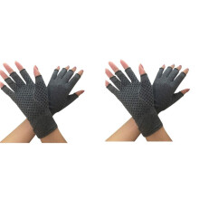 Compression Glove for Rheumatoid, Osteoarthritis - Heat Hand Gloves for Computer Typing, Joint Pain Relief(2 Pair) (L)