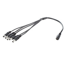 4x 9V Effect Pedal Power AC  Adapter US Plug with 5 Way Chain Splitte Cable