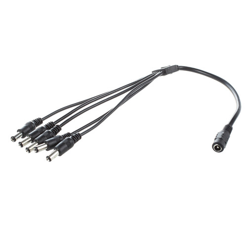 4x 9V Effect Pedal Power AC  Adapter US Plug with 5 Way Chain Splitte Cable