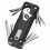 2X Bicycle Multifunction Tool Kits Multitool Tire Repair Tool Set with Screwdriver Chain 3