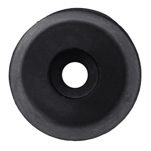 50 Pcs 21 X 12 mm Conical Recessed Foot Feet Rubber Buffer Material: Rubber 2