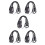 5X US Plug 1.8M Power Cord /Off Button  AC110V 3A AC250V 6A Black 2