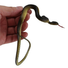 3X Rubber Snake Pretend Trick Toy Garden Props