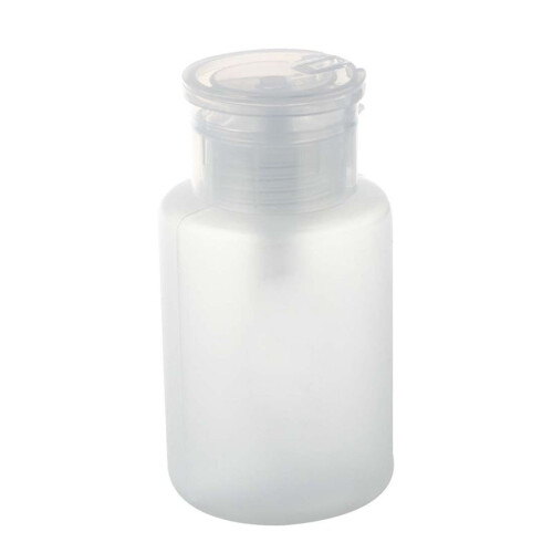 4X 150ml Nail Art Makeup Polish Plastic Pump Dispenser Bottle Remover White 2