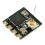 2X for HappyModel EP1 RX 2.4G ExpressLRS ELRS  Receiver for ES24TX Module RC Airplane FPV Long Range 1