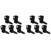 10Pcs Throttle Valve Thermostat Body Heater Pipe Hose Connector 55574685 55354565 for Cruze Sonic Astra
