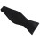 3X Tuxedo Tie Satin Bow Tie for Men - Black 2