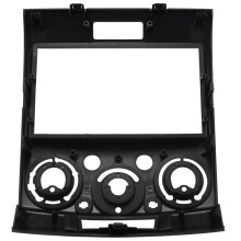 3X Radio Stereo Panel for Everest Ranger Bt-50 Bt50 Double 2 Din Fascia Dash Installation Trim Kit(178X102mm)
