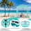 Beach Canopy Tent 183x183cm, Removable Side Wall 1