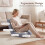 14-Position Adjustable Cushioned Floor Chair, Velvet 6