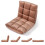 Adjustable Floor Chair, 14-Position, Flannel, Beige 1