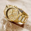 Guess Guess W0799G2 Frontier Quartz Gold Dial Men's Watch 1
