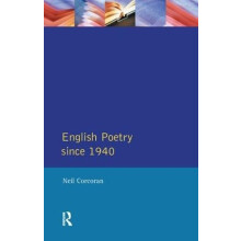 English Poetry Since 1940 by Neil Corcoran Hardcover Book