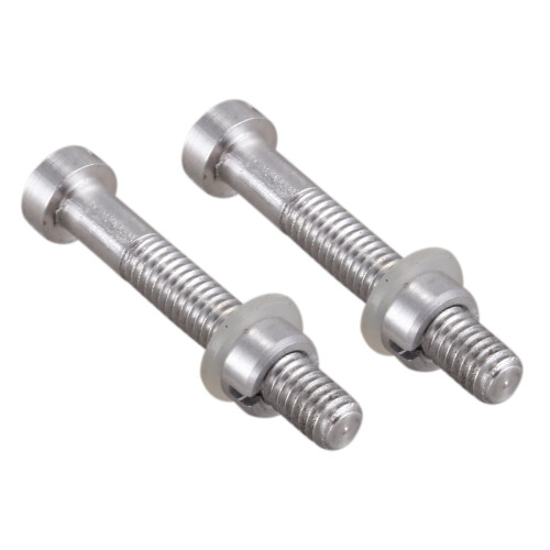 8Pcs M2.5X18.5mm Turntable Phonograph Screws,Hardware Replacement Headshells Cartridge Stylus Mounting 2