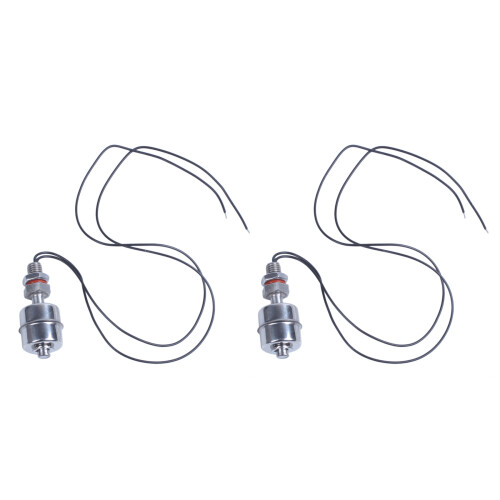 2X Aquarium Pool Liquid Water Level Sensor Stainless Steel Float
