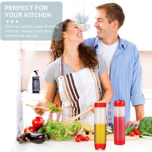 9X 16 Oz Inverted Plastic Squeeze Bottles, Refillable Tip Large Valve Dispenser Condiment Squeeze Bottle