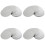 1200 Pcs 3 Inch Silver Wine Pourer Discs Drip-Proof Drip Pouring Pour Spout Pour Wine Thin Slice 1