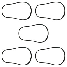 5X Belt Box Outer Clutch Cover Seal Gasket for 2014-2020 RZR 900S XP 1000 Ranger XP 900 570-4 Crew ACE 1000